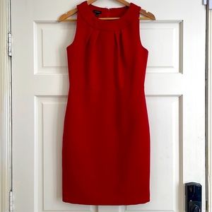 Red Wool Talbots Dress